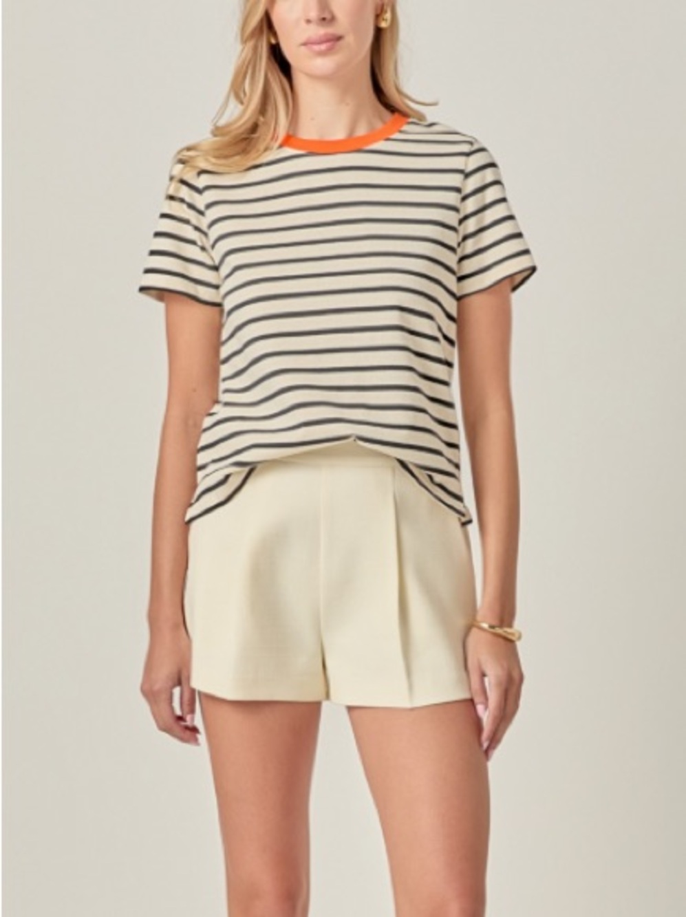NWT (XS) English Factory Stripe T-Shirt